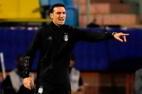 El entrenador del seleccionado argentino Lionel Scaloni