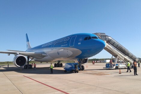 Parte un nuevo vuelo de Aerolíneas rumbo a China para traer más dosis de Sinopharm