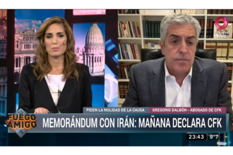 Gregorio Dalbón: “Mañana Cristina va a defender la democracia”