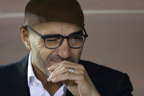 El técnico de San Lorenzo Paolo Montero