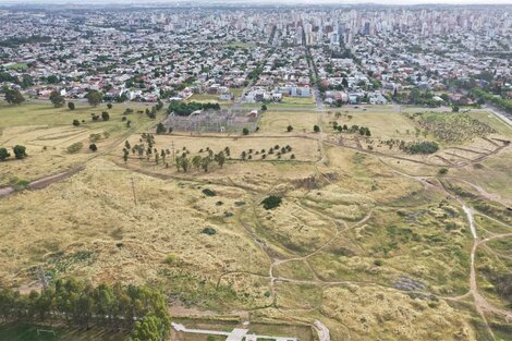 El actual Parque "Campaña del Desierto" en Bahía Blanca.