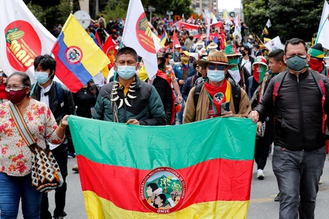 Colombia: Miles de manifestantes protestaron pacíficamente contra el gobierno de Iván Duque