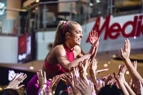 Magdalena Kolesnik encarna a Sylwia, la influencer del fitness.