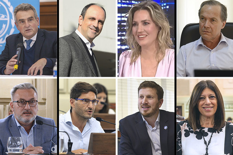Rossi se enfrenta a Lewandowski en el FdT; Corral, Losada, Pullaro y Angelini en Juntos y Giustiniani con Clara García en el FAP. 