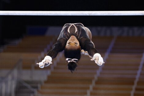 Simone Biles, la estrella que se quedó sin final.