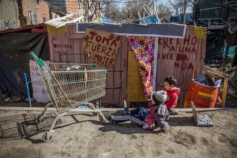 Desde hace 28 días se mantiene el acampe en el sector conocido como La Containera. 