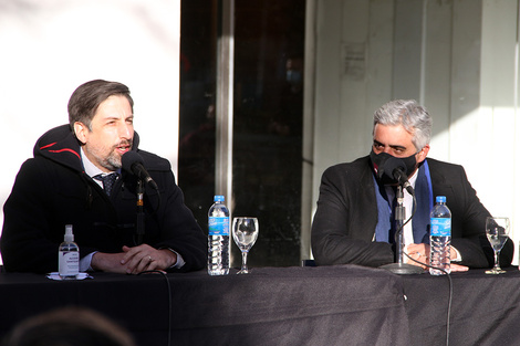 El ministro Trotta y el Rector Bartolacci