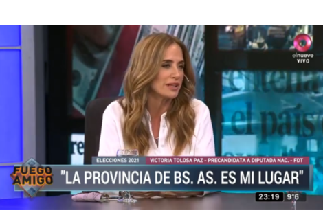 Victoria Tolosa Paz: "Mi relación con Alberto Fernández cambió a raíz de mi candidatura"  