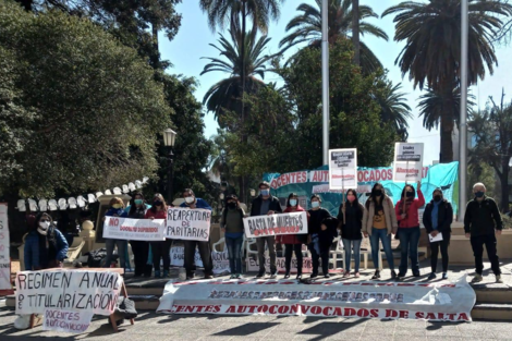 Vuelta a clases con paro docente en Salta  