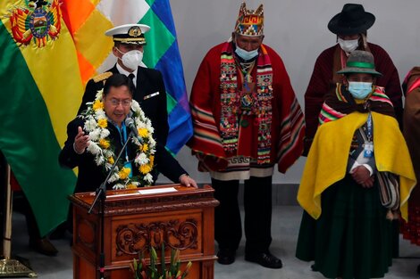 Luis Arce inauguró una nueve sede de la Asamblea donde no habrá "traición a la patria"