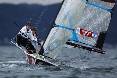 Vela en los Juegos Olímpicos: Travascio y Branz ganaron la medal race, pero no les alcanzó