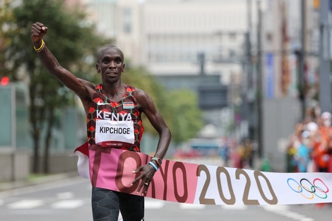 Kipchoge era el gran favorito y cumplió