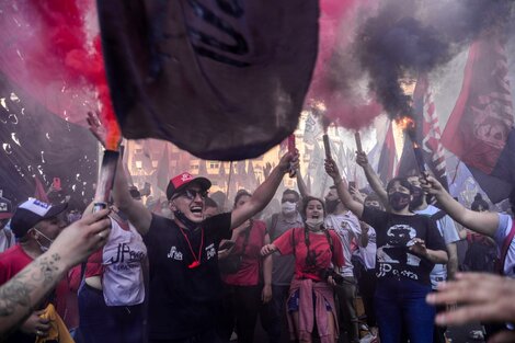 Los referentes de movimientos sociales celebraron la masividad de la marcha a San Cayetano