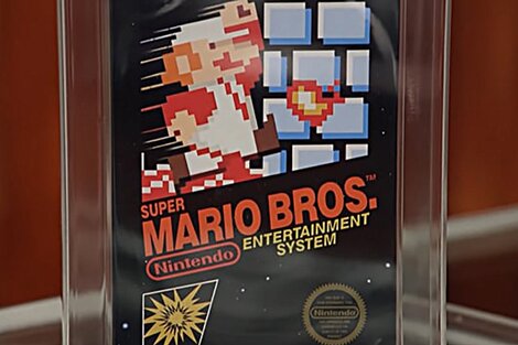 Una copia sin estrenar de Super Mario Bros. se vendió en dos millones de dólares