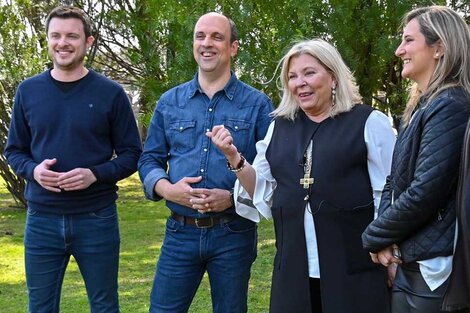 López Molina, Corral, Carrió y Lehman en Rosario.