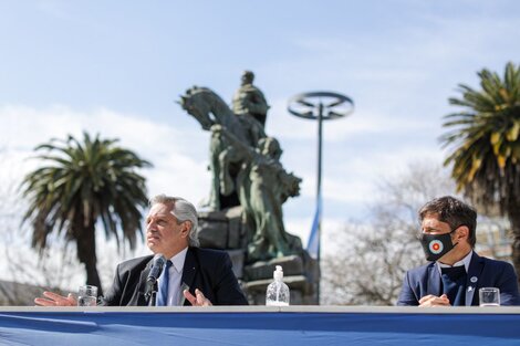 Alberto Fernández: "Tenemos la tranquilidad que San Martín miraba al país igual que nosotros"