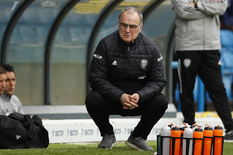 Marcelo Bielsa, DT de Leeds United.