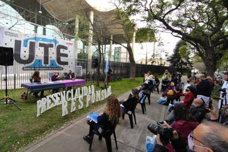 CABA: Clase pública contra la presencialidad sin cuidados con la exposición de Gabriela Piovano