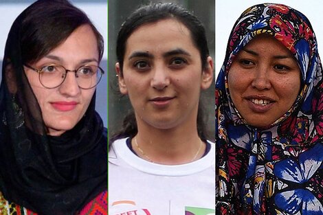 Zarifa Ghafari, Khalida Popal y Salima Mazari