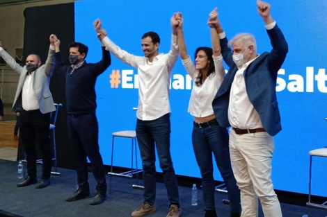 El Frente de Todos presentó sus precandidatos