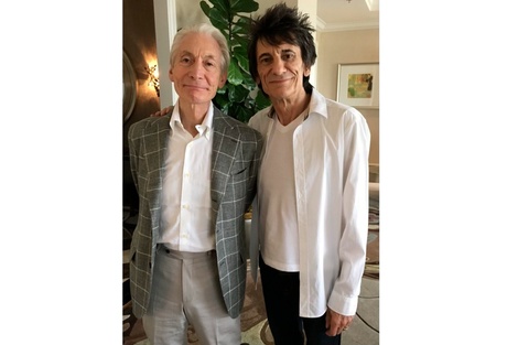 Ronnie Wood despidió a Charlie Watts con un mensaje conmovedor