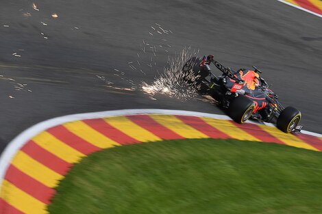 Fórmula 1: Verstappen lideró los entrenamientos en Bélgica