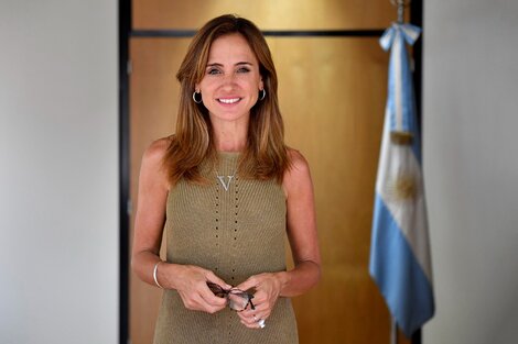 Victoria Tolosa Paz, precandidata a diputada nacional por el FdT en la provincia de Buenos Aires. 