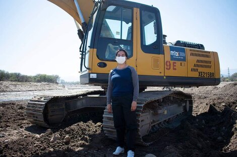 Ana Gabriela: la primera mujer maquinista en Catamarca