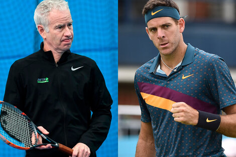 US Open: Del Potro peloteará con John McEnroe en Flushing Meadows