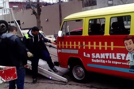 La Santileta en la que Diego Santilli ofrece a los bonaerenses "subirse a la esperanza" se desconpuso.