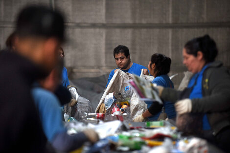 Reciclaje con apoyo cooperativo