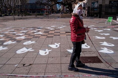 Vandalizaron en Mar del Plata pañuelos de Madres y Abuelas de Plaza de Mayo