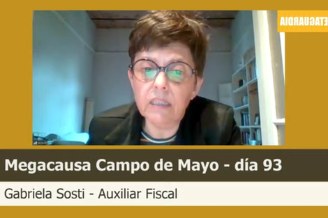 “Campo de Mayo fue el infierno a cielo abierto donde imperó el horror”, aseguró la fiscal auxiliar Gabriela Sosti.