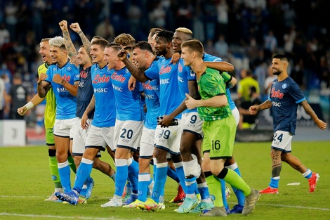 Serie A de Italia: Napoli es puntero tras derrotar a la Juventus