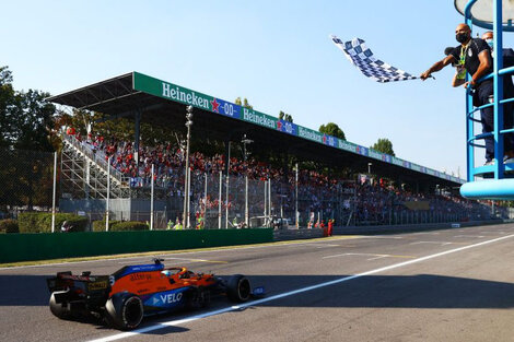 Fórmula 1: McLaren volvió al triunfo en Monza, con un 1-2