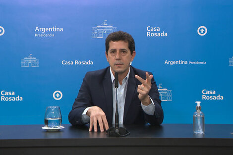 Eduardo de Pedro: "Podríamos estar dando los primeros resultados provisorios a eso de las 21 horas"