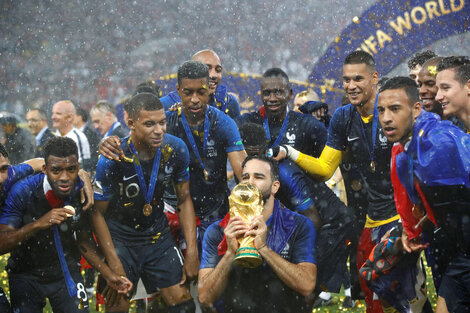 Francia es el vigente campeón del mundo, consagrado en Rusia 2018