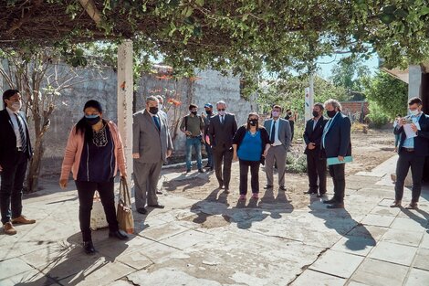 Realizaron una inspección ocular en la Casa de la Memoria