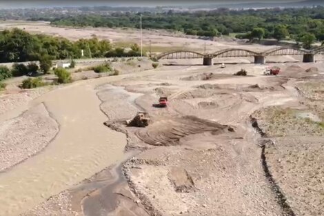 Intimaron al municipio de Vaqueros por la extracción de áridos