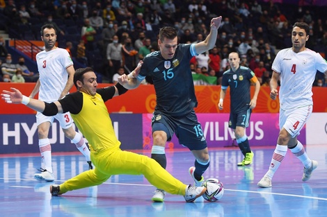 Mundial de Futsal: la Selección venció a Irán y quedó primera en su grupo