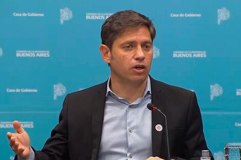 Axel Kicillof hizo tres anuncios en conferencia de prensa.