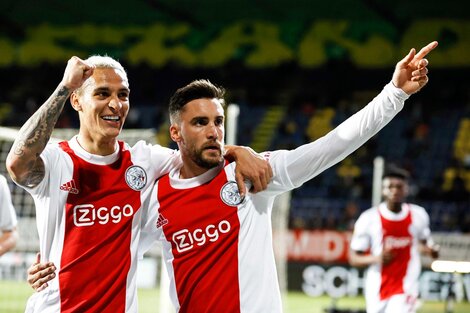 Tagliafico convirtió en la goleada del Ajax sobre Fortuna Sittard