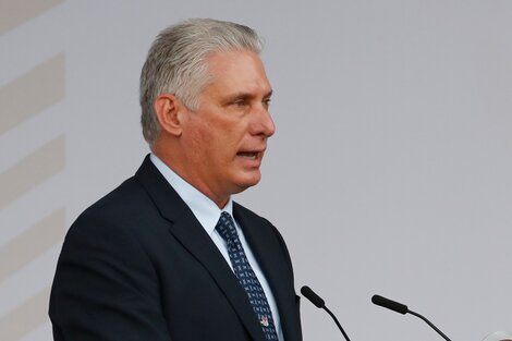 Miguel Díaz-Canel acusó a Joe Biden de recrudecer el bloqueo en una "guerra no convencional" contra Cuba