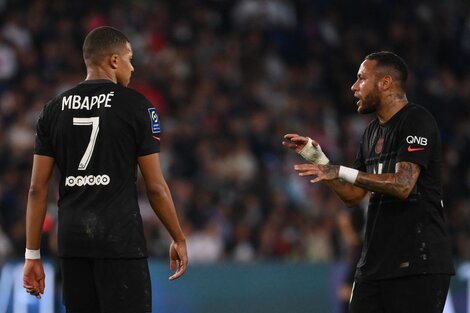 Mbappé acusó a Neymar por no pasarle la pelota en el PSG