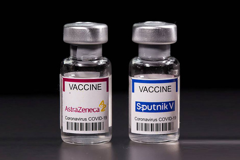 La combinación de las vacunas contra la covid de AstraZeneca y Sputnik Light mostró muy buenos resultados.