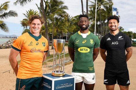 La organización del Rugby Championship se disculpó por la ausencia de Los Pumas en la foto promocional