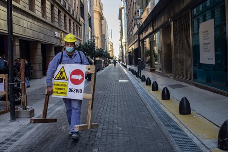 Construcción: el nivel de ocupación en agosto ya superó al que había antes de la pandemia