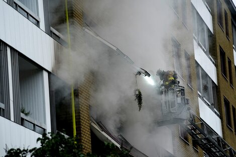 Suecia: una fuerte explosión en un edificio de departamentos dejó más de 20 heridos