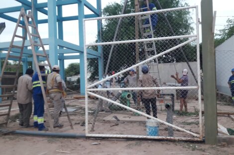 Enojo en Rivadavia Banda Sur por la falta de agua 