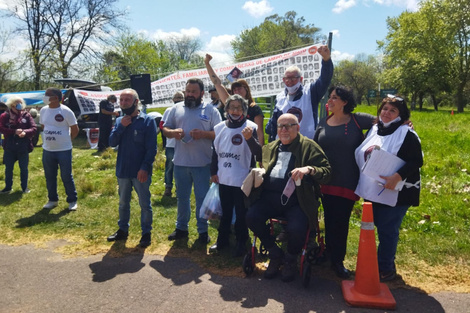 Emotivo acto a dos años de la señalización de El campito